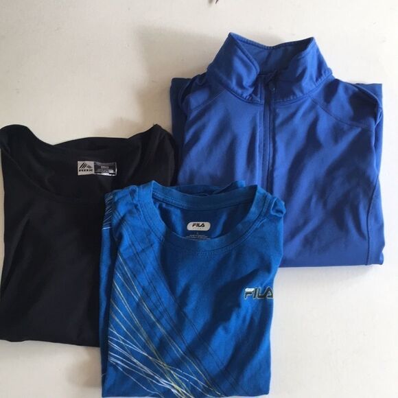 ☑️ Athletic Top Bundle of 3 Items Size Large - Picture 1 of 11